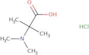 2-(Dimethylamino)-2-methylpropanoic acid HCl