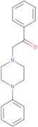 1-Phenyl-2-(4-phenylpiperazino)-1-ethanone