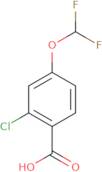 2-chloro-4-(difluoromethoxy)benzoic acid