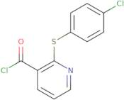 2-[(4-Chlorophenyl)thio]pyridine-3-carbonyl chloride