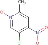 5-Chloro-2-methyl-4-nitro-pyridine 1-oxide