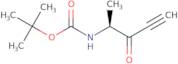 tert-Butyl N-[(2S)-3-oxopent-4-yn-2-yl]carbamate