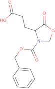 3-{3-[(Benzyloxy)carbonyl]-5-oxo-1,3-oxazolidin-4-yl}propanoic acid