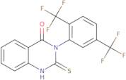 3-[2,5-Bis(trifluoromethyl)phenyl]-2-sulfanyl-3,4-dihydroquinazolin-4-one