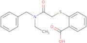 2-({[Benzyl(ethyl)carbamoyl]methyl}sulfanyl)benzoic acid