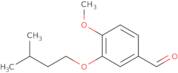 4-Methoxy-3-(3-methylbutoxy)benzaldehyde