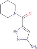 5-(Piperidin-1-ylcarbonyl)-1H-pyrazol-3-amine
