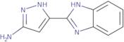 5-(1H-1,3-Benzodiazol-2-yl)-1H-pyrazol-3-amine