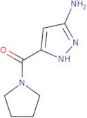 (3-Amino-1H-pyrazol-5-yl)(pyrrolidin-1-yl)methanone