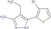 3-(3-Bromothiophen-2-yl)-4-ethyl-1H-pyrazol-5-amine