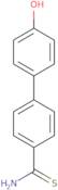 4'-Hydroxy-[1,1'-biphenyl]-4-carbothioamide