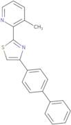 4-(4-Biphenylyl)-2-(3-methyl-2-pyridyl)thiazole