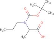 2-{[(tert-Butoxy)carbonyl](propyl)amino}propanoic acid