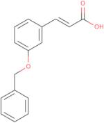 3-(3-(Benzyloxy)phenyl)acrylic acid