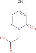 2-(4-Methyl-2-oxo-1,2-dihydropyridin-1-yl)acetic acid