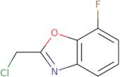 2-(Chloromethyl)-7-fluoro-1,3-benzoxazole