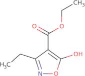 Ethyl 3-ethyl-5-hydroxy-1,2-oxazole-4-carboxylate