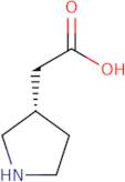 2-[(3S)-pyrrolidin-3-yl]acetic acid