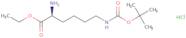 (S)-Ethyl 2-amino-6-((tert-butoxycarbonyl)amino)hexanoate hydrochloride