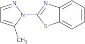 2-(5-Methyl-1H-pyrazol-1-yl)benzo[D]thiazole