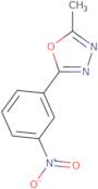 2-Methyl-5-(3-nitro-phenyl)-[1,3,4]oxadiazole