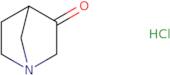 1-Azabicyclo[2.2.1]heptan-3-one hydrochloride