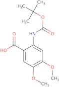 2-tert-Butoxycarbonylamino-4,5-dimethoxybenzoic acid