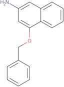 4-(Benzyloxy)naphthalen-2-amine