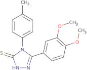 5-(3,4-Dimethoxy-phenyl)-4-p-tolyl-4H-[1,2,4]triazole-3-thiol