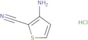 3-Aminothiophene-2-carbonitrile hydrochloride