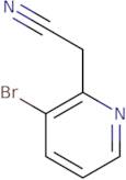 2-(3-Bromopyridin-2-yl)acetonitrile