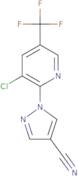 1-[3-Chloro-5-(trifluoromethyl)pyridin-2-yl]-1H-pyrazole-4-carbonitrile