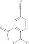 4-(Dibromomethyl)-3-nitrobenzonitrile