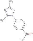 1-[4-(3,5-Dimethyl-1H-1,2,4-triazol-1-yl)phenyl]ethan-1-one