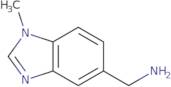 (1-Methyl-1H-1,3-benzodiazol-5-yl)methanamine