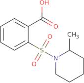 2-[(2-Methylpiperidin-1-yl)sulfonyl]benzoic acid