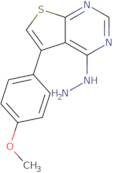 4-Hydrazinyl-5-(4-methoxyphenyl)thieno[2,3-d]pyrimidine