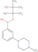 1-Methyl-4-(3-(4,4,5,5-tetramethyl-1,3,2-dioxaborolan-2-yl)phenyl)piperazine