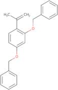 (((4-(Prop-1-en-2-yl)-1,3-phenylene)bis(oxy))bis(methylene))dibenzene