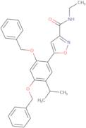 5-[2,4-bis(benzyloxy)-5-(propan-2-yl)phenyl]-N-ethyl-1,2-oxazole-3-carboxamide