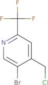 5-Bromo-4-(chloromethyl)-2-(trifluoromethyl)pyridine