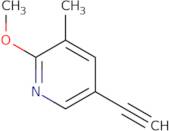 5-Ethynyl-2-methoxy-3-methylpyridine