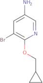 5-Bromo-6-(cyclopropylmethoxy)pyridin-3-amine