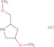 (2S,4R)-4-Methoxy-2-(methoxymethyl)pyrrolidine hydrochloride