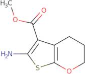 Methyl 6-amino-2H,3H,4H-thieno[2,3-b]pyran-5-carboxylate