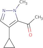 1-(4-Cyclopropyl-1-methyl-1H-pyrazol-5-yl)ethan-1-one