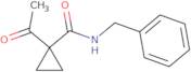 1-acetyl-N-benzylcyclopropane-1-carboxamide