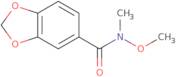 N-methoxy-N-methylbenzo[d][1,3]dioxole-5-carboxamide