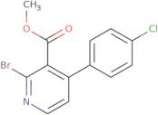 2-Bromo-4-(4-chloro-phenyl)-nicotinic acid methyl ester