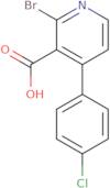 2-Bromo-4-(4-chloro-phenyl)-nicotinic acid